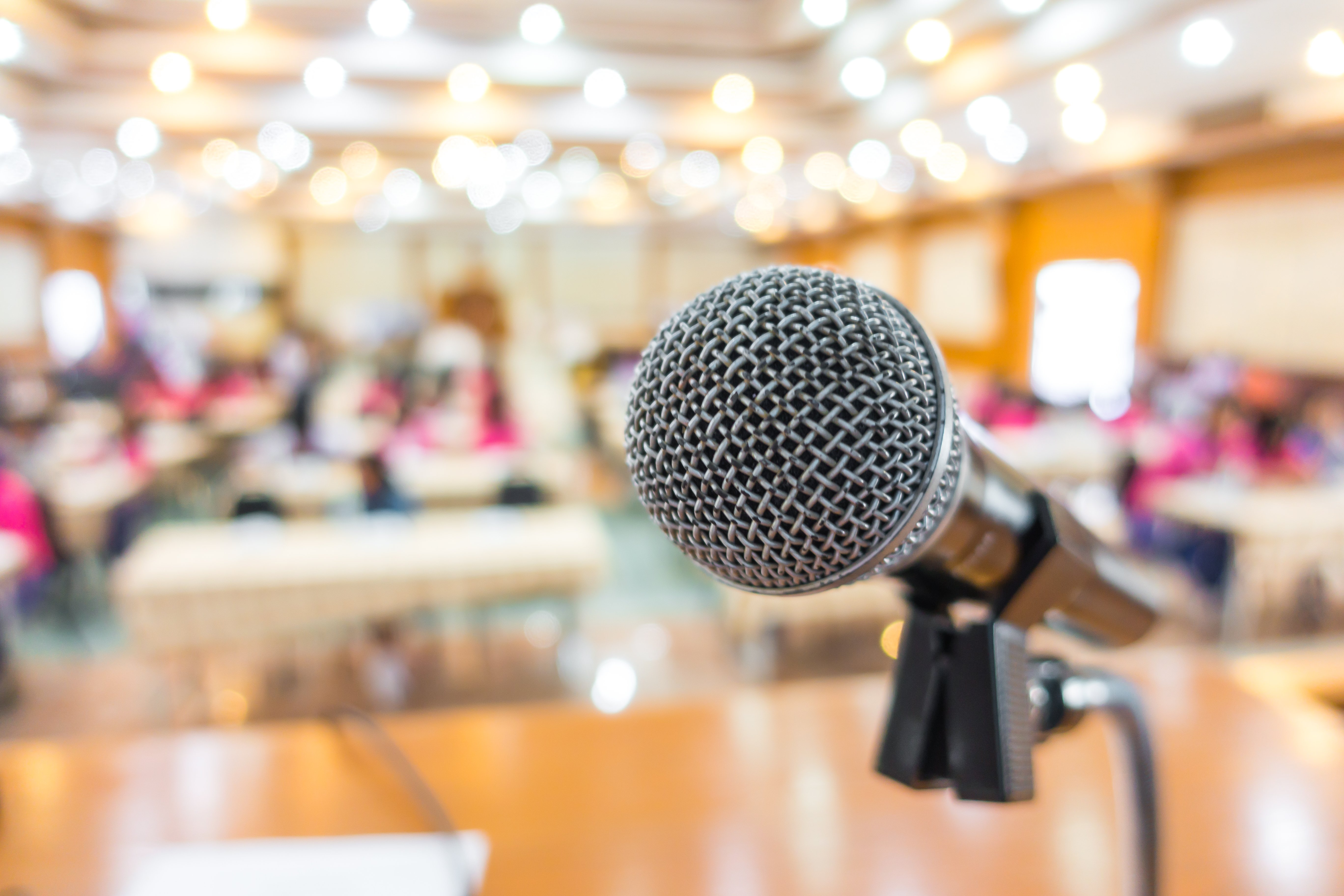 black-microphone-conference-room